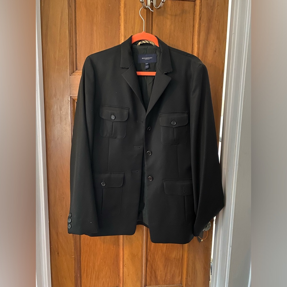 Vintage Burberry women’s single breasted blazer